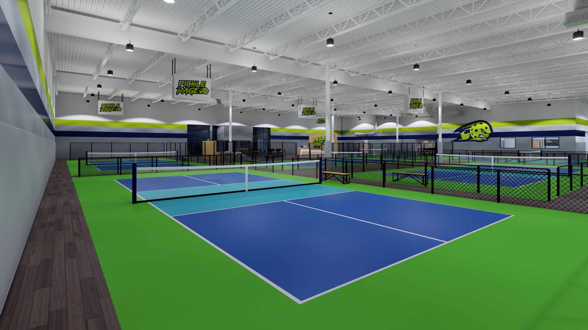 Indoor Pickleball Court Locations by PickleRage